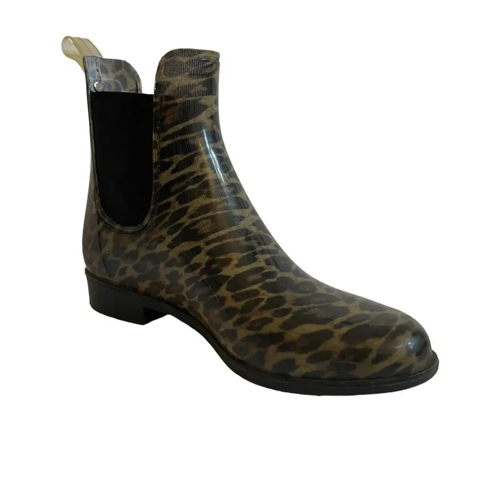 Sam Edelman Tinsley Leopard Rain Boots